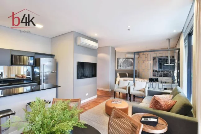Imagem Apartamento mobiliado para venda e locação no FL Residence Vila Olímpia