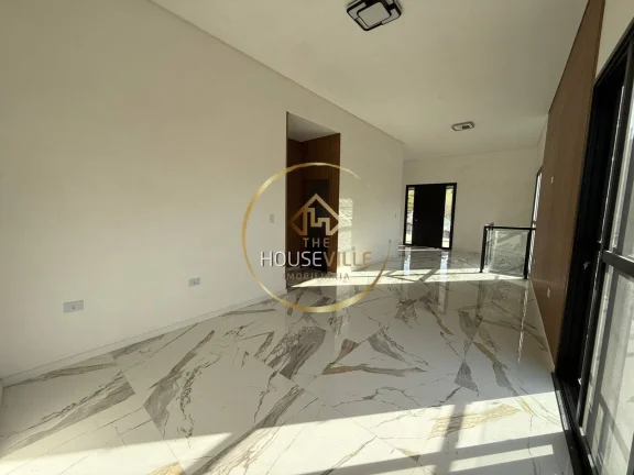 Imagem Casa Sobrado, 4 dormitórios (2 suítes), 4 vagas. Condomínio Mantiqueira, Sj