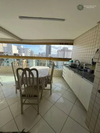 Imagem Apartamento com 3 dormitórios à venda, 115 m² por R$ 750.000,00 - Aviação - Praia Grande/SP