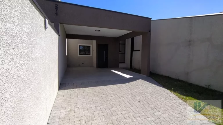 Imagem Casa para Venda em São José dos Pinhais, Cidade jardim, 3 dormitórios, 1 suíte, 2 banheiros, 2 vagas