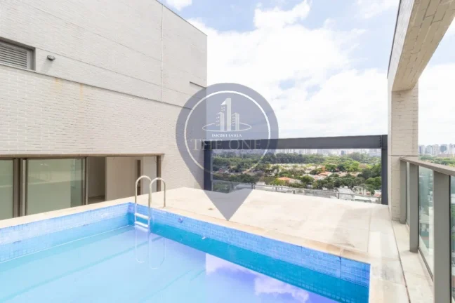 Imagem Cobertura de Luxo em Moema, São Paulo-SP: 3 Quartos, 3 Suítes, 2 Salas, 4 Banheiros, 6 Vagas de Garagem, 398m² de Área.