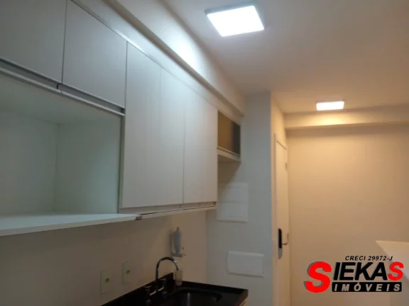 Imagem Venda de Apartamento Impecável na Vila Regente Feijó, São Paulo - 1 Quarto, 1 Sala, 1 Banheiro, 1 Vaga - 40m².