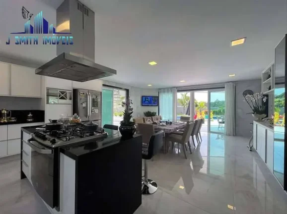 Imagem CASA LINDA, NOVA, SUÍTES, MODERNA E IMPECÁVEL! Gourmet, piscina! SHOW !!