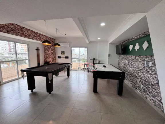 Imagem Apartamento à venda, 73 m² por R$ 450.000,00 - Aviação - Praia Grande/SP
