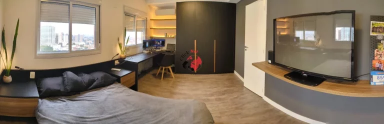 Imagem Apartamento Mobiliado com Vista Livre e Lazer Completo – Chácara Inglesa, São Bernardo do Campo