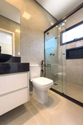 Imagem Casa moderna com 3 suítes e escritório à venda, 230 m² por R$ 1.730.000 - Condomínio Park Gran Reserve - Indaiatuba/SP
