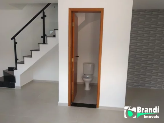 Imagem Sobrado Novo 3 dorms, 1 suite, 3 vagas c/ churrasqueira