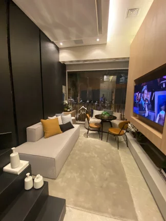 Imagem Studio de 24m com dormitório e terraço, coworking, deck molhado, solarium, espaço gourmet, fitness, sauna, lavanderia, piscina, lounge externo