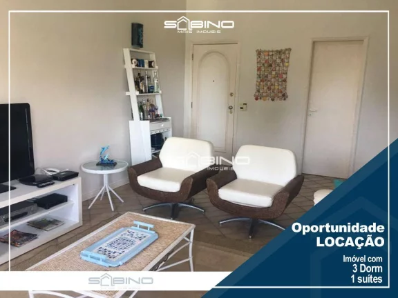 Imagem Apartamento para locação de temporada, com 3 dormitórios 2 suítes, 90m² - na Riviera de São Lourenço - Bertioga S/P.