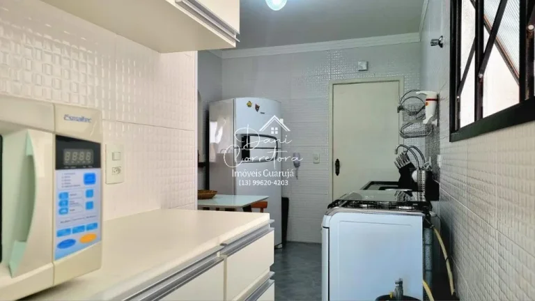 Imagem Imperdível oportunidade de adquirir um apartamento no Guarujá-SP, Jardim Las Palmas: 2 quartos, 1 suíte, 2 salas, 3 banheiros, 1 vaga de garagem e 90m² de área!