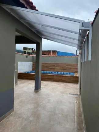 Imagem Casa para Venda em Mongaguá, Jardim das Palmeiras, 2 dormitórios, 1 suíte, 1 banheiro, 2 vagas