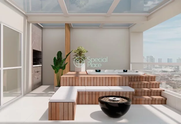 Imagem A vista deste triplex é de tirar o fôlego ! Imóvel nunca foi habitado. Cobertura triplex com 163m...