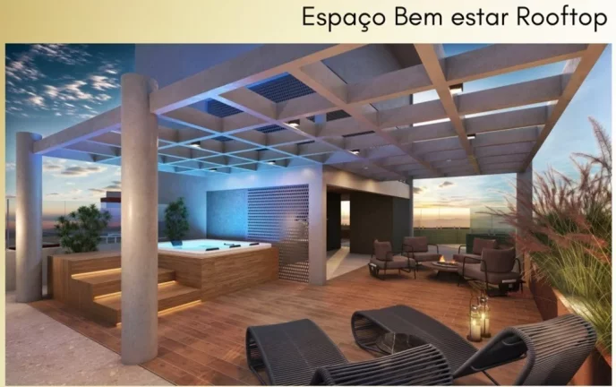 Imagem Luxuoso apartamento de 3 quartos e 3 suítes à venda em Santo André-SP, Jardim Bela Vista! 135m², 4 banheiros, 3 vagas de garagem no Condomínio Vitrúvio.