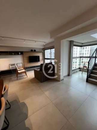 Cobertura Duplex, nova, mobiliada no Jardim Paulista