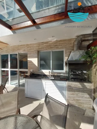 Imagem Casas para Alugar Temporada Juquehy - (Canto direito) pertinho da praia, 5 suítes, piscina aquecida, sauna, máx. 14 pessoas | Juquehy Imobiliária