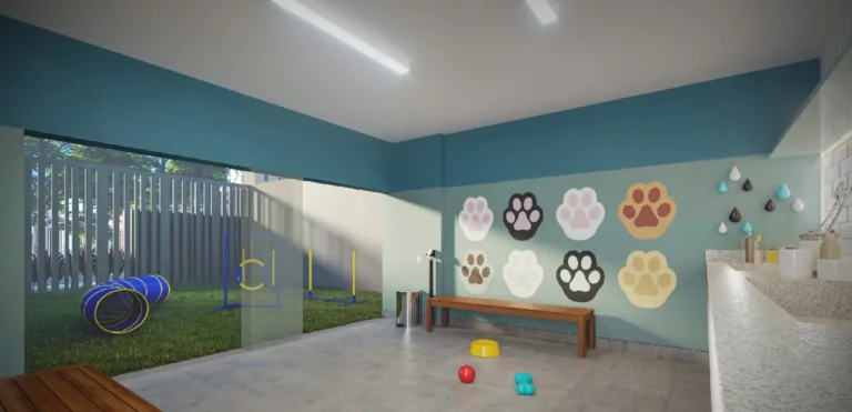 Imagem Apartamento de 2 quartos e 2 suítes na Vila Osasco, Osasco-SP Condomínio Aquarela Home 54,90 m² e 1 vaga de garagem.