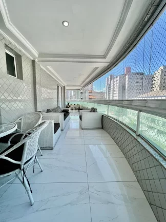 Imagem Apartamento com 3 dorms, Tupi, Praia Grande - R$ 850 mil, Cod: 2312