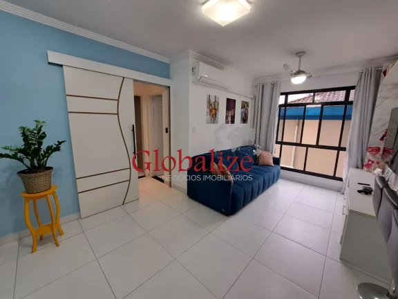 Imagem Apartamento à venda com 82m², 2 quartos, planejados, dependência, piscina por R$565.000,00 no Campo Grande em Santos