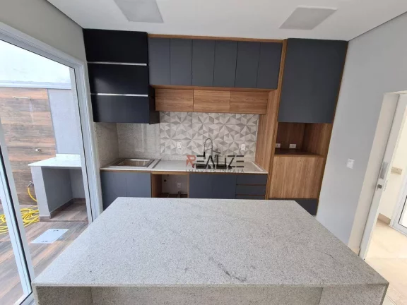 Imagem Casa térrea com 3 dormitórios à venda, 155 m² por R$ 1.300.000 - Condomínio Residencial Viena - Indaiatuba/SP