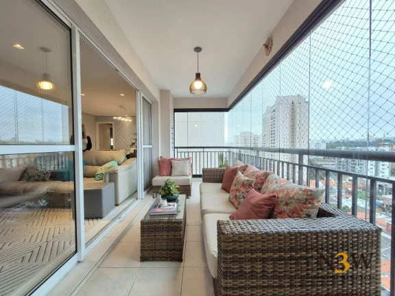 Imagem Apartamento à venda na Vila Leopoldina São Paulo SP com 130m², 3 dormitórios (1 suíte com closet) e 2 vagas de garagem + depósito