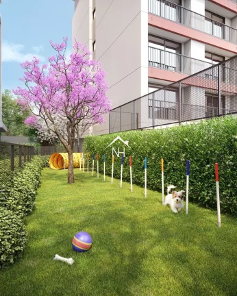 Imagem Apartamento de 43,m com 2 Dormitórios, Terraço, Espaço gourmet, Brinquedoteca, Churrasqueira, Piscina, Playground, Bicicletário, Pet place, Fitness