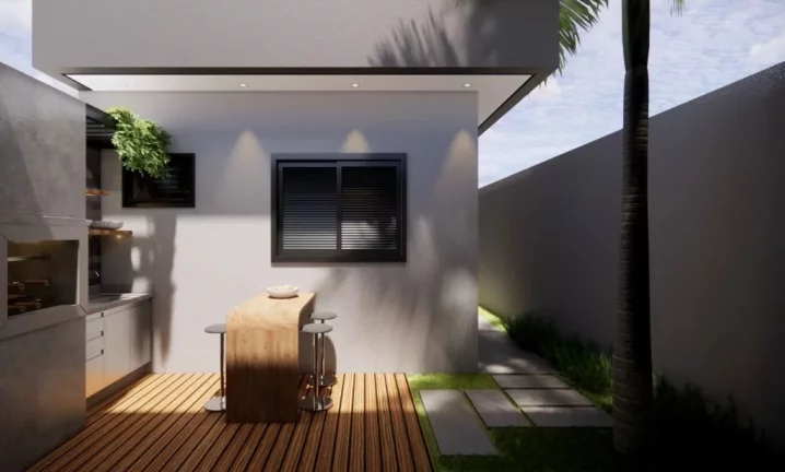Imagem Casa com 3 dormitórios à venda, 73 m² por R$ 640.000,00 - Jardim das Flores - Suzano/SP