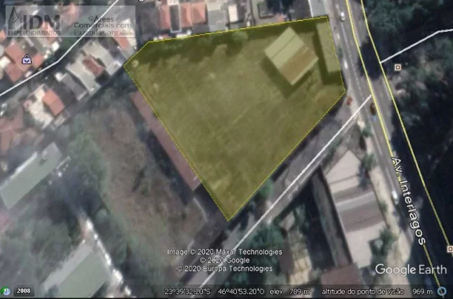 Imagem Terreno à Venda, 5350 m² na Av. Interlagos (Zona Mista) - São Paulo - SP