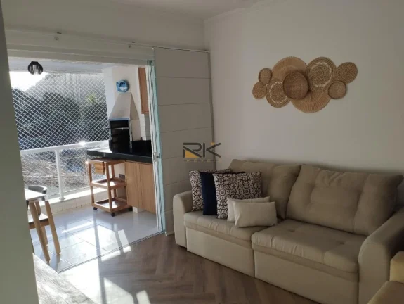 Imagem APARTAMENTO PRAIA DA ENSEADA com 2 dormitórios sendo 1 suíte,1 vaga de garagem,varanda gourmet com churrasqueira