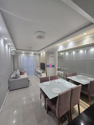 Imagem Apartamento com 2 dormitórios à venda, 59 m² por R$ 550.000 - Vila Matias - Santos/SP