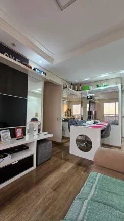 Imagem Apartamento com 2 dormitórios Mobiliado à venda, 55 m² por R$ 319.200 - Jardim Wanel Ville IV - Sorocaba/SP