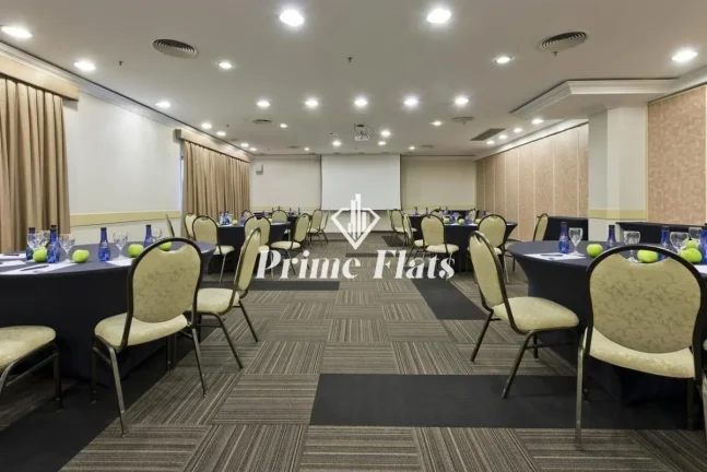 Imagem Flat disponível para venda no Meliá Campinas, com 27m², 1 dormitório e 1 vaga de garagem
