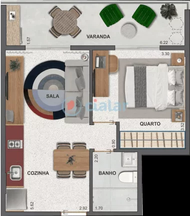 Imagem Apartamento à venda 2 Quartos 1 Suite 1 Vaga 66.19M Gávea Rio de Janeiro - RJ | Soho Gávea