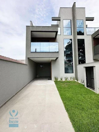Imagem Maravilhoso Sobrado com 3 dormitórios à venda, 195 m² por R$ 990.000 - Capão da Imbuia - Curitiba/PR