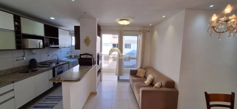 Imagem ALUGO APARTAMENTO MOBILIADO DE 2/4 COM SUÍTE, EM CONDOMÍNIO FECHADO – IPITANGA, LAURO DE FREITAS/BA
