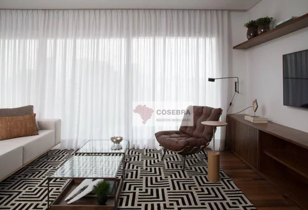 Imagem Apartamento com 1 dormitório para alugar, 95 m² por R$ 12.409,93/mês - Vila Olímpia - São Paulo/SP