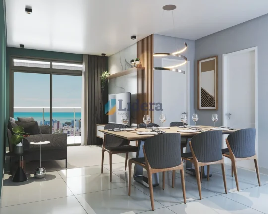 Apto cobertura com 2 vagas de garagem - 158.56m²- 3 quartos - 2 suites- Bessa, João Pessoa/PB