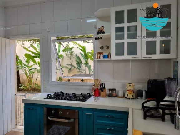 Imagem Casa em condomínio para locação em Juquehy com 4 suítes, jacuzzi privativa, 150m da praia - Acomodação 10 pessoas | Juquehy Imobiliária