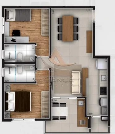 Imagem Apartamento - Ribeirão Preto - Vila do Golf