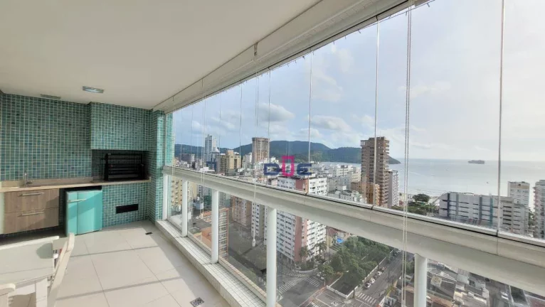 Imagem Apartamento com 3 dormitórios, 144 m² - venda por R$ 2.330.000 ou aluguel por R$ 13.000/mês - Ponta da Praia - Santos/SP