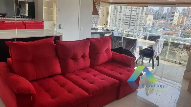 Imagem SANTO ANDRÉ Apartamento 140M² MOBILIADO, 4 dormitórios, 2 suítes, 4 VAGAS, ótima localização e valor !!!