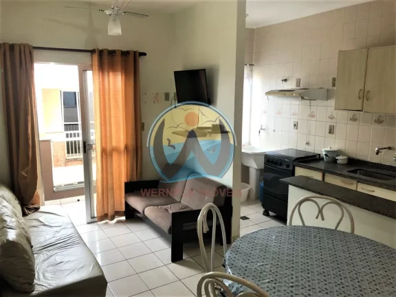 Imagem Impecável apartamento à venda em Ubatuba-SP, Praia Grande: 2 quartos, 1 suíte, 1 sala, 2 banheiros, 1 vaga, 64m²!