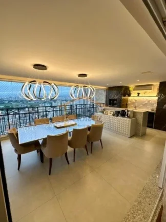 Imagem Apartamento alto padrão, 215m², 4 dormitórios, sendo 3 suítes, escritório, sala ampla para dois...