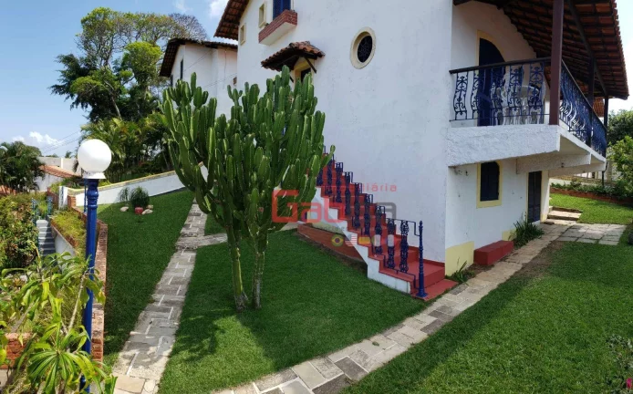 Imagem Casa com 5 dormitórios, sendo para locação 3 quartos, 300 m² - venda por R$ 950.000 ou aluguel por R$ 2.700/mês - Palmeiras - Cabo Frio/RJ