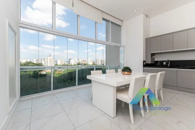 Imagem Apartamento com 1 Quarto e 2 banheiros para Alugar, 85 m² no Brooklin!