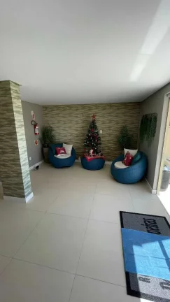 Imagem Amplo apartamento em condomínio fechado 2 dormitórios sendo 1 suíte e 2 vagas - Tabuleiro, Camboriú.