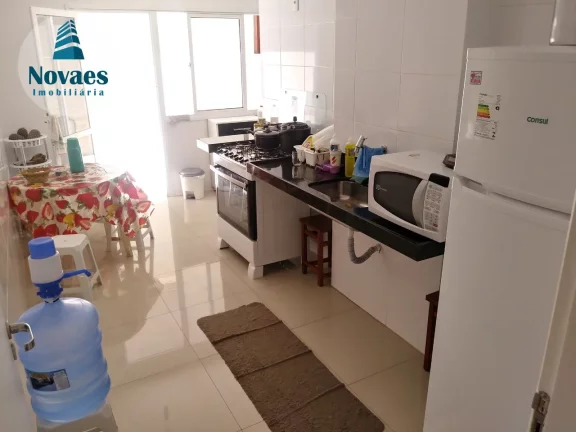 Imagem Apartamento 3 Quartos 2 Vagas de Garagem Para Alugar Temporada Edifício Alberto Daker Avenida Oceânica Praia do Morro Guarapari