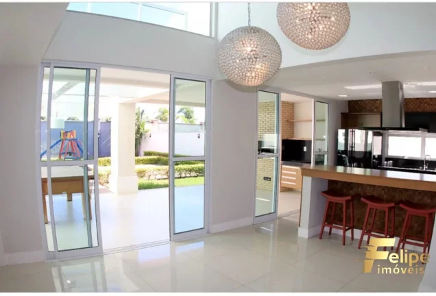 Imagem Excelente Casa Duplex em Alphaville Jacuhy! Com 4Qts, 3Suítes, 2Vgs, 276m²