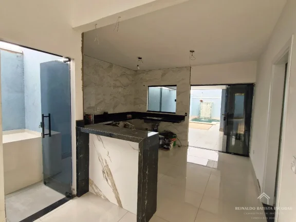 Imagem Casa térrea design moderno de alto padrão à venda com 3 suítes