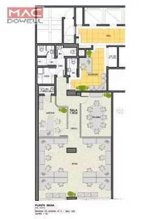 Imagem Sala de escritório com 180 m² - Travessa do Ouvidor - Centro