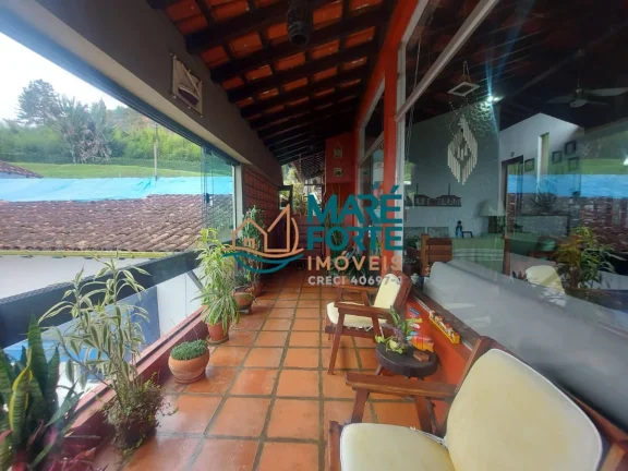 Imagem Linda casa na praia da Enseada com vista mar.